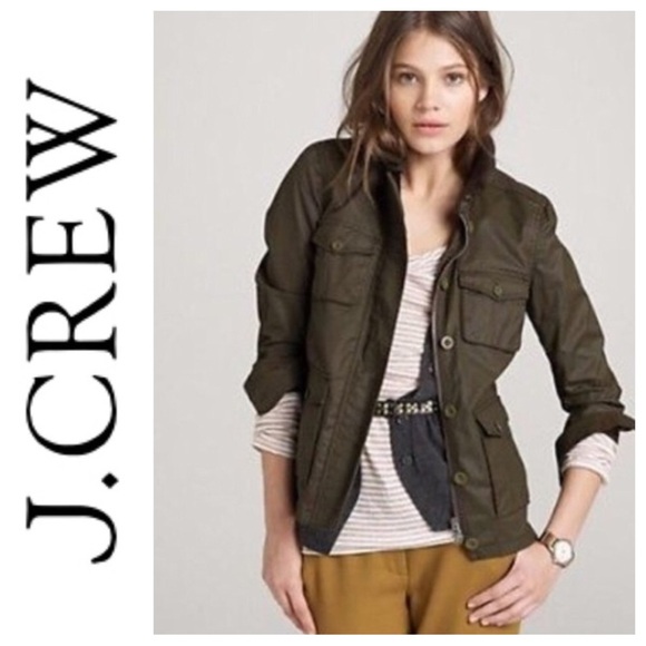 J. CREW WASHED AND AGED FIELD UTILITY JACKET SIZE XS - Picture 1 of 16